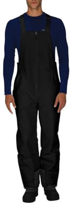 Arctix Salopette Isolate Essential, Bavaglini da Sci Uomo, Nero, Small/32 Inseam
