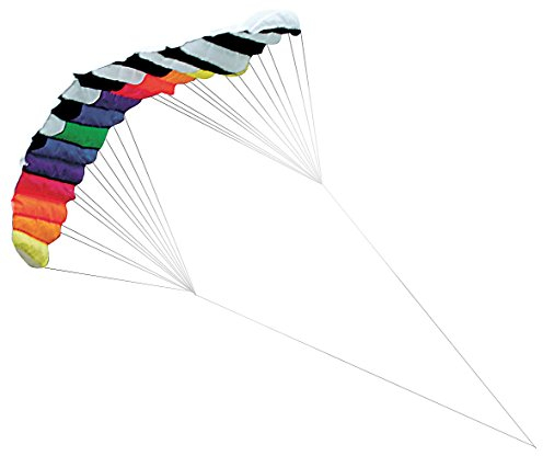 infactory XXL Drachen: XXL-Lenkdrachen Speed mit 2 Meter Spannweite & 30 Meter Schnur (Flugdrachen XXL, Lenkdrachen Kinder, Lenkmatte)