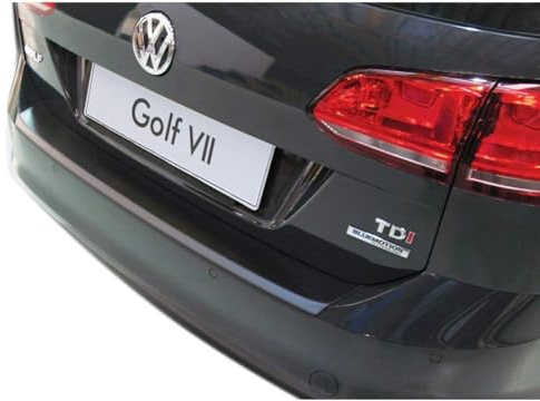 RGM ABS Heckstoßstangenschutz passgenau | kompatibel mit Volkswagen Golf VII Variant 2013-2017 (inkl. GTI & R) Schwarz