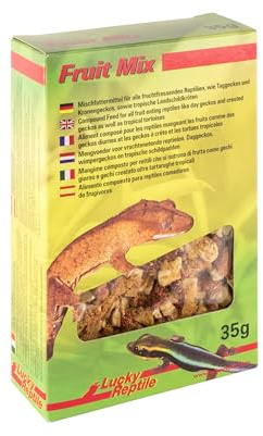 Lucky Reptile Fruit Mix 35 g, foder för alla fruktätande reptiler, daggeckos, krongeckos och tropiska sköldpaddor