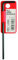 Bondhus 15968 Llave L hexagonal de 6,0 mm de largo, multicolor, talla única