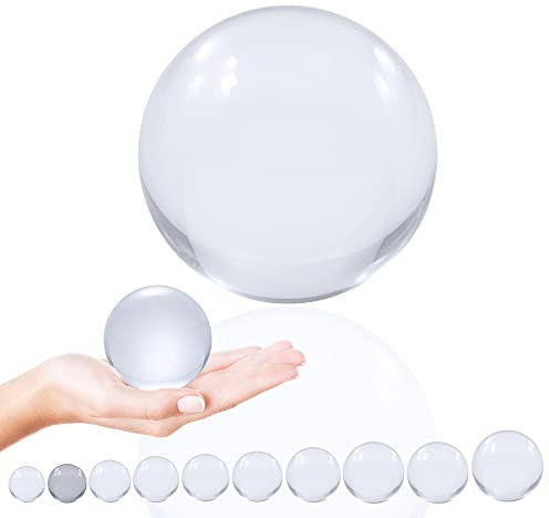 Juggle dröm 65 mm akrylkontakt jongleringsboll – genomskinlig