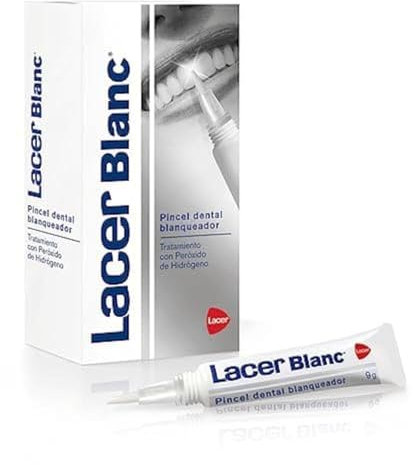 LACERBLANC - Gel Dental, Elimina las Manchas Dentales Extrínsecas, Máxima Eficacia, Previene la Aparición de Nuevas Manchas