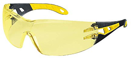 Uvex Pheos Skyddsglasögon – Supravision Excellence – gul/svart-gul