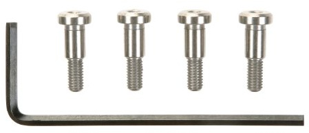 Tamiya 300054409 – passskruvar med låg friktion, 4 st., 3 x 14 mm