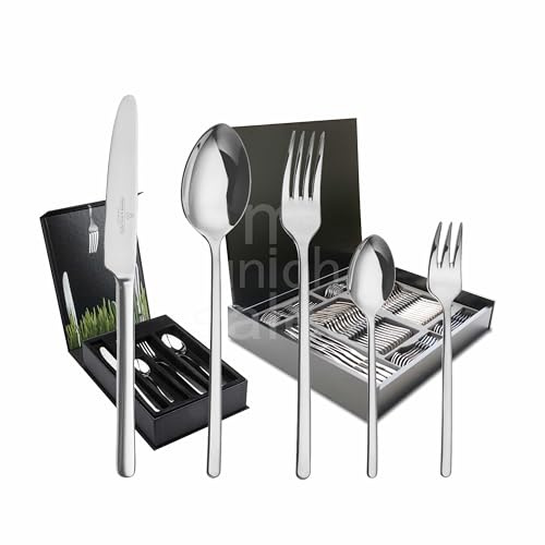 Set de couverts Ventura de Picard & wiel Pütz, Massif poli, argent, 30-tlg. im Geschenkkarton
