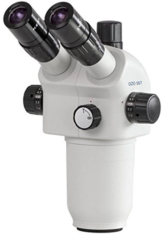 KERN Optics Stereomikroskop-Kopf für OZO-5 Mikroskopserie, Trinokular Tubus, 0.8x - 7x Objektiv