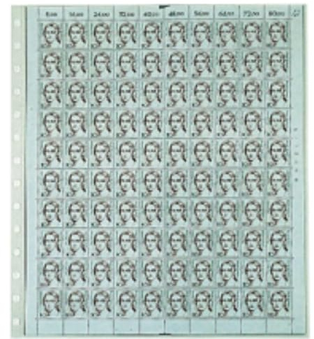 Safe 753 Blatt Favorit ganzseitige Tasche für Bögen bis zum Format 260 x 300 mm (o. Einlage) I für 14-Ring System