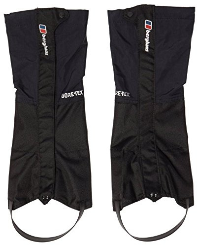 Berghaus Unisex Gore-Tex II Gaiter | Waterproof | Quick Fit | Reflective Trim Not assigned, Black, L/XL L