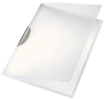 Leitz 41750085 Klemmmappe ColorClip, A4, PP, grau, 6er Packung