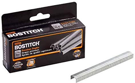 Carton of 25 boxes Stanley Bostitch B8 PowerCrown Premium 1/4 Staples (STCRP21151/4)