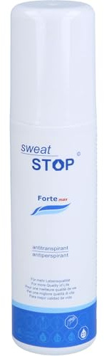 SweatStop FORTE MAX Antitranspirant Hand Spray 100ml gegen Schwitzen an Händen - Antiperspirant gegen Handschweiß für Sie & Ihn
