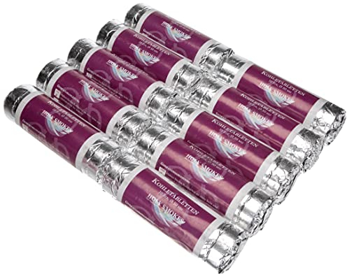 Berk HS-59 Räucherwerk - 100 Kohletabletten, 5 cm