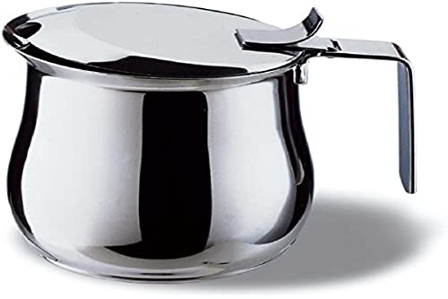 Ilsa Alpi Caffettiera a Servire, Acciaio Inossidabile, Argento, 3 Tazze