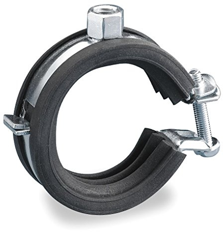Superfix Cushioned Pipe Clamp, 2 1/2 In