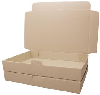 100 Maxibrief Karton MB4 braun 260 x 180 x 50 mm Schachtel Box Warensendung dimapax