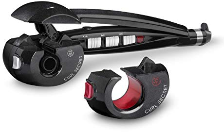 BaByliss Curl Secret Auto-Curler, automatischer Lockenstab mit 2 Durchmessern und 3 Temperaturstufen, Ionen-Technologie, Keramikbeschichtung, C1300E