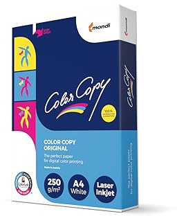 Color Copy 655368 CCA4250 - Pack de 125 hojas, 250 g, A4