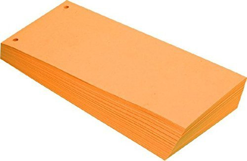 Trennstreifen Brunnen ORANGE (100 Stück / 10,5 x 24 cm - quer)