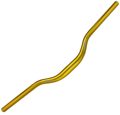 UPANBIKE Fahrrad Lenker Aluminiumlegierung Riser Bar Fahrradlenker für Rennrad MTB Mountainbike 31,8mm*700mm,Gold