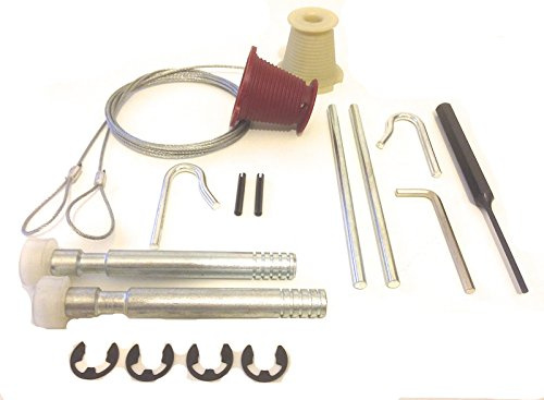 FULL repair kit Cables & Rollers (Nuts) garage door spares parts To Suit Henderson pre-premier Canopy