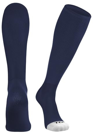 TCK Prosport Performance Tube Socks (Navy, Medium)