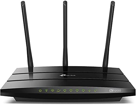 TP-Link AC1200 Gigabit Smart WiFi Router - 5GHz Gigabit Dual Band Wireless Internet Router, Supports Guest WiFi, Black