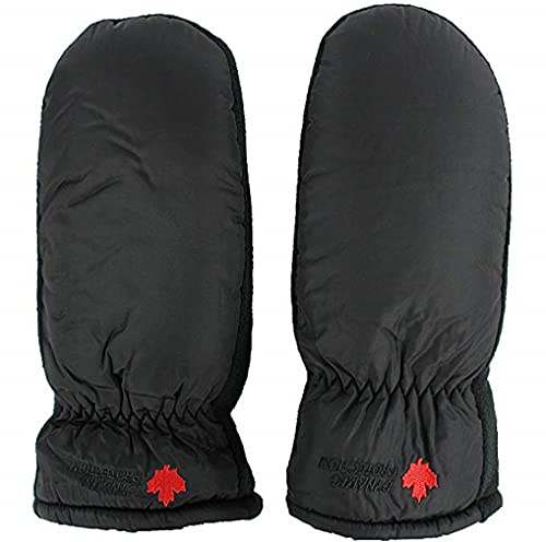 Dynamic Outwear Outdoor-Faust-Handschuhe, schwarz, Fäustling Handschuh Fausthandschuh Skihandschuh Snowboardhandschuhe (Größe: L)