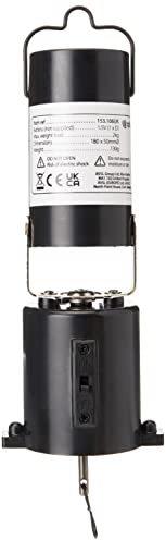 QTX | Battery Powered Mirror Ball Motor, Black