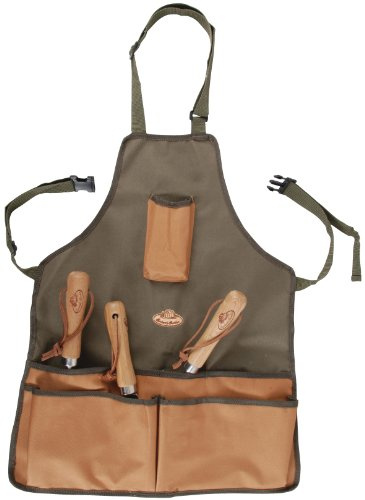 Esschert design GT06 58 x 48 x 1cm Short Textile Garden Apron - Green