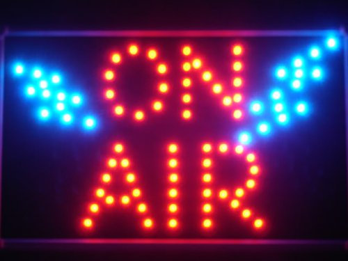 ADVPRO led012-r ON AIR LED Neon Business Light Sign Barlicht Neonlicht Lichtwerbung