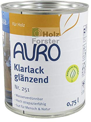 AURO klarlack, glänsande 0,75 Liter