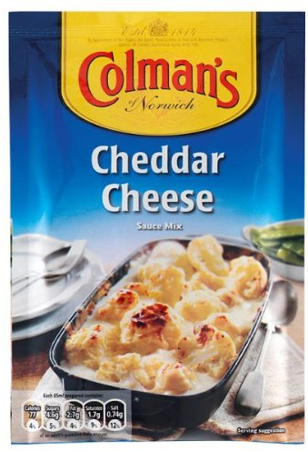 Colmans Cheddar Cheese Sauce Mix 12 x 40gm