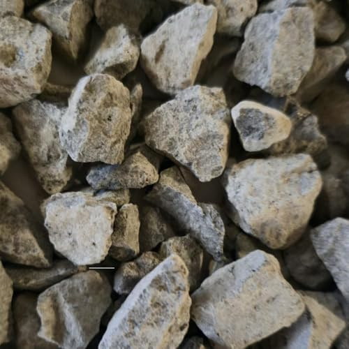 Der Naturstein Garten 25 kg Gravillon de Basalte 8-16 mm Concassé basaltique Anthracite