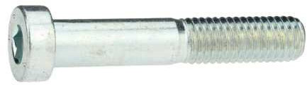 Reidl Zylinderschrauben mit Innensechskant und niedrigem Kopf (ohne Schlüsselführung) 16 x 80 mm DIN 7984 8.8 galv. verzinkt farblos 5 Stück