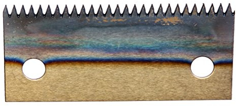 BONUS Eurotech 3AY00.00.0050/002A Auswechselbare Messerklinge, wellenförmig, Metall, zum Abroller T30R AB, Breite 50 mm (5-er Pack)