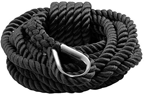 Osculati Festmacherleine, schwarz 12 mm x 9 m
