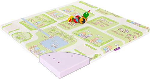 Träumeland T070471 Laufgitter Play und Air passend, 75 x 100 cm, mehrfarbig