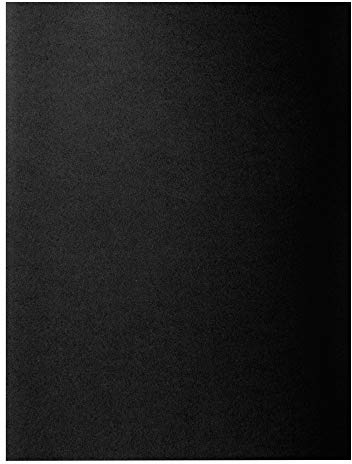 Exacompta - Ref 800018E – Rocks Quadratische Schnittmappe, 220 x 310 mm, geeignet für A4-Dokumente, 80 g/m², farbiges Papier, Schwarz, 100 Stück