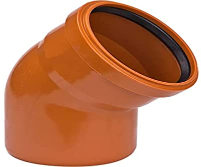 Ostendorf KG Bogen DN 110 Neigung: 45°, 220220, Orange