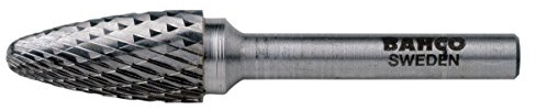 Bahco F0612C04 TC Rotary Burr's