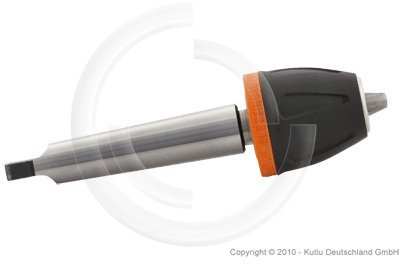 0,6-6mm Schnellspannbohrfutter MK2 Kegeldorn für Drehmaschine mit Wrench und Schlüssel, Bohrfutter