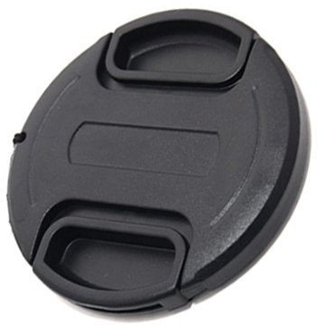 Maxsimafoto® - 62mm Snap on Lens cap - Clip on - with string/leash for Camcorders, Cameras - Canon, Nikon, Olympus, Panasonic, Sony, Leica etc.. By Maxsimafoto.