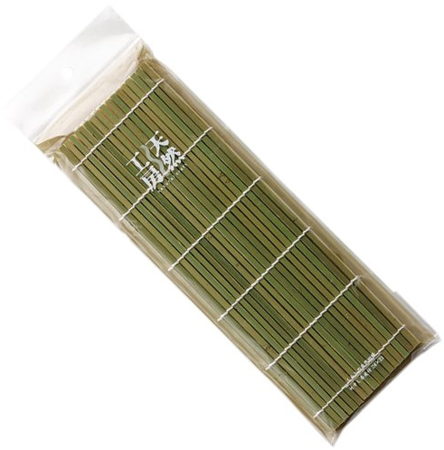 Esterilla de bambú barnizado para hacer sushi