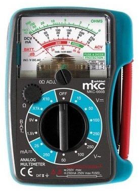 Multimetro mkc-666 analogico - conf. 1