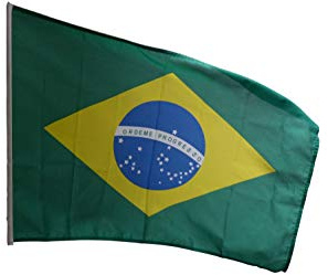 Drapeau brésil 90 x 150 cm