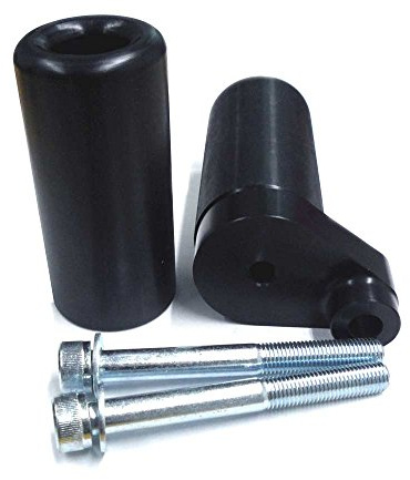 Shogun USA Made Yam YZF-R6 R6 2008 2009 2010 2011 2012 2013 2014 2015 2016 Black NO CUT Frame Sliders - 750-6349