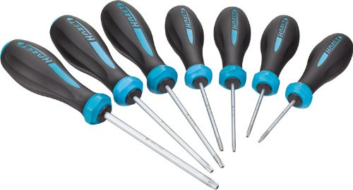 HAZET Schraubendreher-Satz HEXAnamic 802TH/7, Tamper Resistant TORX Profil | Abtrieb Tamper Resistant TORX Profil, Länge 342 mm, Breite 172 mm, Höhe 45 mm, 681 g, Abtrieb: Tamper Resistant TORX Profil