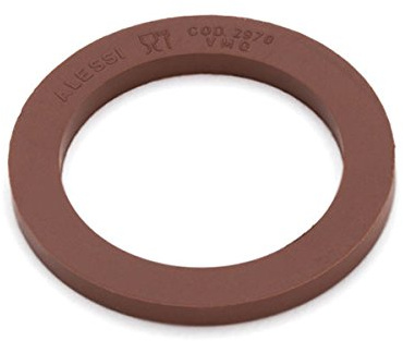 Alessi Gummidichtung (Packung mit 5), braun, 9090/6, 9090/6 100