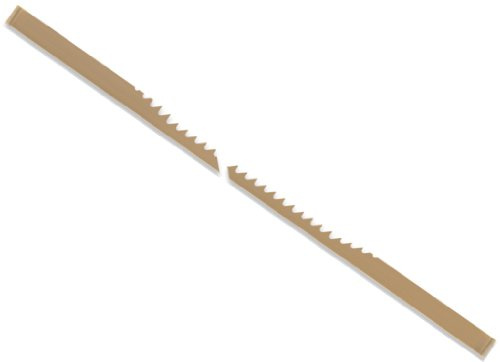 Pégas Regular Scroll 5 Pack of 12 20 Teeth Per Inch Woodworking Sawblades